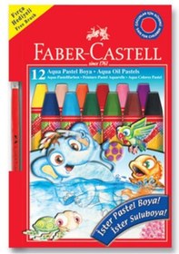 Resim Faber-Castell Aqua Pastel Boya 12 Renk 