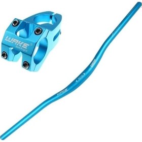 Resim Wake 78cm Gidon+gidon Boğazı Takım (mavi) Waketakım renkli gidon Mavi 