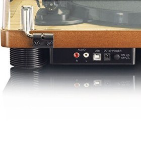 Resim Lenco LS-50WD Dahili Hoparlörlü Ahşap Pikap 