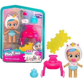 Resim Cry Babies Play Time Mini Bebek Ve Yürüteç 