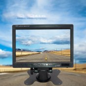 Resim Sunshinee Mini Tv 7 Inç Hd Monitör 800X480 Taşınabilir Araç LCD Ekranları Dvd/cmmb Binek Araçlar Kamyonlar Için Iki Giriş (Yurt Dışından) 