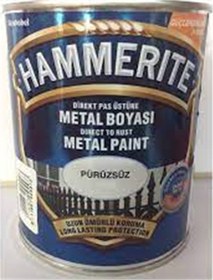Resim Hammerite Metal Boyası Düz Beyaz 0,75 Lt 