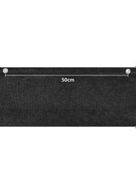 Resim Balkon Demiri Perdesi Korkuluk Perdesi Siyah File 80 X 280 