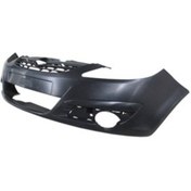 Resim FAM Opel Corsa D 07/11 Ön Tampon Siyah (Sis/ızgara Delikli/sensör Deliksiz) (Eurobump) 