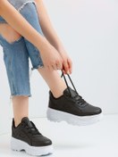 Resim Devida Kadın Spor Ayakkabı 6 Cm Yüksek Rahat Air Taban Günlük Sneaker X401 Vega Serisi 