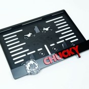 Resim BnP LAZER 3D Chucky Pleksi Motor Plakalık 