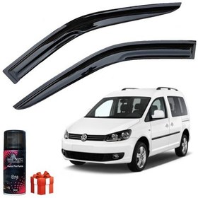 Resim Vw Caddy Mügen Cam Rüzgarlığı 2003-2020 Arası 2 Li Takım+koku 