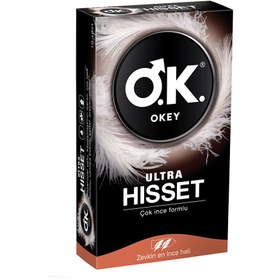Resim Okey Ultra Hisset Prezervatif 10'lu 