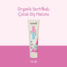 Resim Sertifikalı Organik Çocuk Diş Macunu - 75 gr 