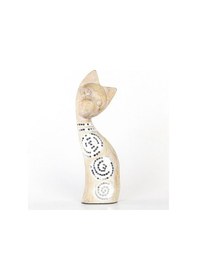 Resim Euro Flora Ahşap Kedi Biblosu 14,5X8,5X45,5 Cm 