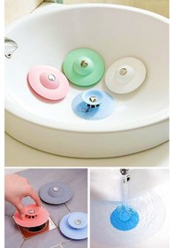 Resim Mucit Home 1 Adet Süzgeçli Banyo Küvet Lavabo Gider Filtresi Süzgeci Pompası Tıkacı Tıpası 