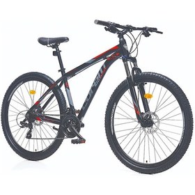 Resim Corelli Felix 2.1 - 20'' Kadro - 27.5 Jant - Dağ Bisikleti - Siyah - Kırmızı / Gri Kırmızı / Gri 