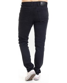 Resim Erkek Regular ve Tam Kalıp Fermuarlı Düz Paça 5 Cepli Jean Pantolon 648-Lacivert 