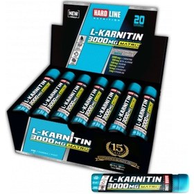 Resim Hardline L-Karnitin Matrix 3000 Mg 20 Ampül - L-Carnitine 