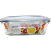 Resim Sado KTW1388-3 Büyük Boy Vakumlu Cam Saklama Kabı - 950 ML 
