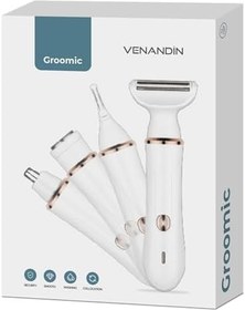Resim GROMİC 4 Ü 1 Arada Traş Makinası Yüz Vücüt İçin Type-C Şarjlı Traş Makinası 