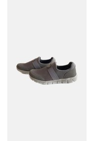 Resim milyon shoes BlackSea 527 Füme-Unisex Hafif Yumuşak Taban Bağcıksız Günlük Yürüyüş Spor Ayakkabı 