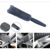 Resim Profesyonel Mikrofiber Jant Temizleme Süngeri Fırçası Bezi Saplı 