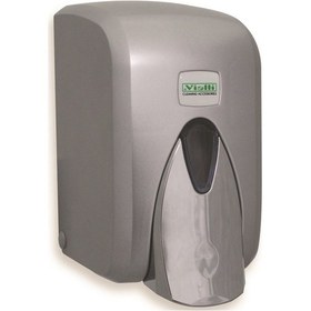 Resim Omnipazar Vialli S5C Gri Sıvı Sabun Dispenseri Aparatı Hazneli 50 