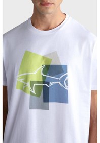 Resim Paul & Shark Erkek T Shirt 24411073 010 Beyaz Beyaz 