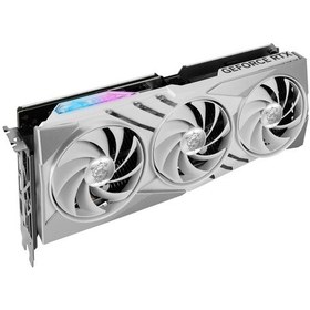 Resim MSI NVIDIA GeForce RTX 4070 Ti Gaming X Slim White 12 GB GDDR6X 192 Bit Ekran Kartı 