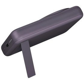 Resim Magpac Mini 10.000 Mah 20w Type-c 15w Kablosuz Şarj - Stant Özellikli Magsafe Powerbank - Derin Mor Koyu Gri 