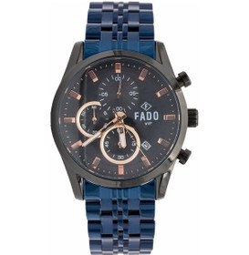 Resim Rh 0029 Çelik Kordonlu Mavi Saat 