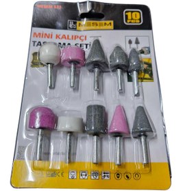 Resim Meşem MİNİ KALIPÇI TAŞLAMA SETİ 10 PARÇA 