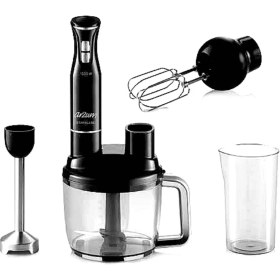 Resim Çok Fonksiyonlu Çok Amaçlı Karıştırıcı Seti, Siyah, Şık ve Kullanışlı Tasarım 
