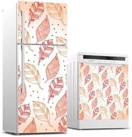 Resim Buzdolabı Ve Bulaşık Makinesi Takım Sticker 0313 