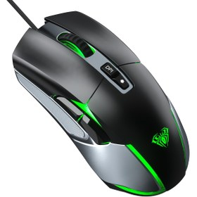 Resim Qedii F816 Rgb Efektli 12800dpi Kablolu Optik Gaming Oyuncu Mouse 
