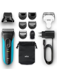 Resim Braun Series 3 3010BT Sakal Şekilendirici Islak ve Kuru Tıraş Makinesi 