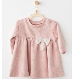 Resim AndyWawa Kız Bebek Elbise Dress Casual Ac26203 Pembe 