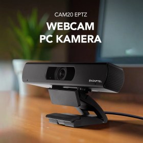 Resim Konftel CAM20 Eptz 4K Ultra Hd USB Auto Framing 8x Dijital Yakınlaştırmalı Uzaktan Kumandalı Webcam Pc Kamera 