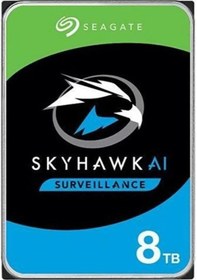 Resim 8 Tb Seagate 3.5 Skyhawk Aı Sata 7200rpm 256mb 7/24 Guvenlık St80 