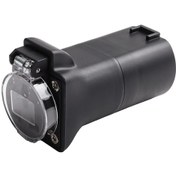 Resim Vkemall Mg/ıonıq 56/ev.6 Uyumlu 16a 3.5kw V2l Adaptörü - Dışarıda Kamp/seyahat İçin Akıllı Araçdan Elektrik Çevirici Siyah 