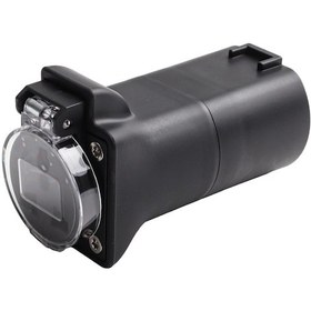 Resim Vkemall Mg/ıonıq 56/ev.6 Uyumlu 16a 3.5kw V2l Adaptörü - Dışarıda Kamp/seyahat İçin Akıllı Araçdan Elektrik Çevirici Siyah 