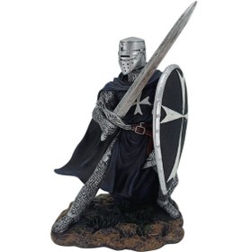 Resim Veronese Orta Çağ Haçlı Şövalye Biblo Dekoratif Figür - WU78373AA 