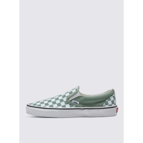 Resim Vans Yeşil Erkek Süet Lifestyle Ayakkabı VN000BVZCJL1 Classic Slip-On 