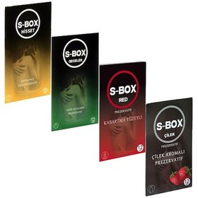 Resim S-Box Karma Set Prezervatif 48'li 