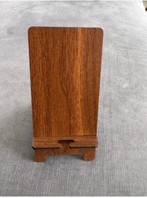 Resim KLC CREATIVE Ahşap Telefon Tutacağı Stand 