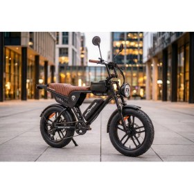 Resim Ape Ryder Genon Ultra 750W Elektrikli Bisiklet Ayna Çanta ve El Gazı Hediyeli 