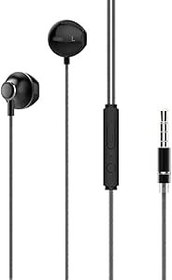 Resim Lucatech Mikrofonlu Kablolu Kulaklık Samsung Galaxy A50s / M10s / A10e / M20 ile Uyumlu (Siyah) 