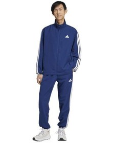 Resim Adidas 3 Stripes Erkek Lacivert Eşofman Takımı 