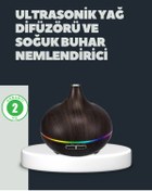 Resim shopwave 550ML Ultrasonik Hava Nemlendirici ve Aromaterapi Difüzörü 