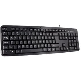 Resim Platoon Pl-070 Kablolu Standart Usb Klavye Türkçe Q 