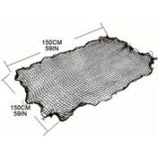 Resim Gateesat 59x59 İnç Dayanıklı Siyah Kargo Filesi: Kamyonet, Suv, Tekne Ve Karavan İçin 