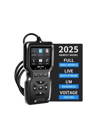 Resim Chuangyinshop Siyah Obd2 Scanner Okuyucu Tüm Araçlar İçin Diagnostik Aracı Canlı Veri Akışı Bakım 