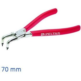 Resim Izeltaş Iç Segman Pense Yaysiz Eğri 170 Mm 