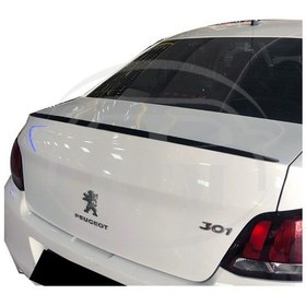 Resim Peugeot 301 Bagaj Üstü Spoiler Piano Black 